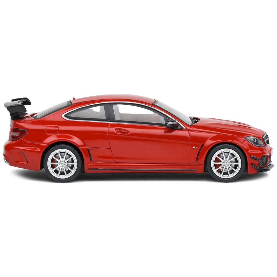 2012 Mercedes-Benz C63 AMG Black Series Fire Opal Red 1/43 Diecast Model Car by Solido