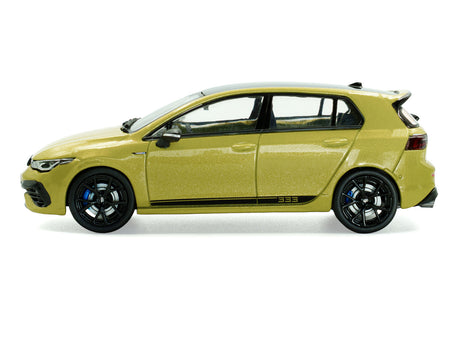 2023 Volkswagen Golf R 333 Limited Edition Lime Yellow Metallic with Black Top 1/43 Diecast Model Car by Solido