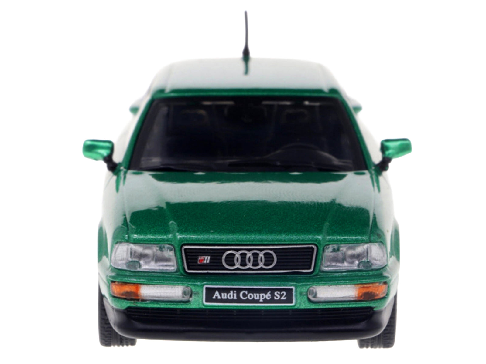 Green Audi Coupé S2 model car S4312209-4__02810