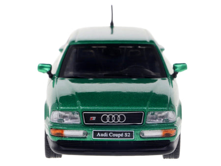 Green Audi Coupé S2 model car S4312209-4__02810