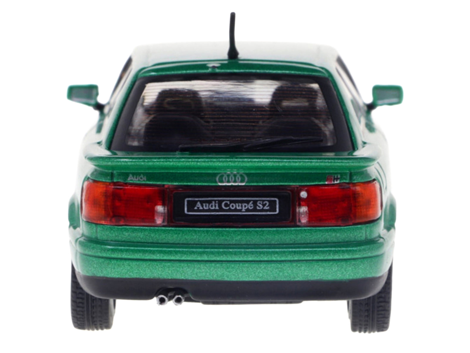 Green Audi Coupe S2 toy car