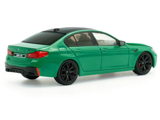 2022 BMW M5 Competition Signal Green with Black Top 1/43 Diecast Model Car by Solido