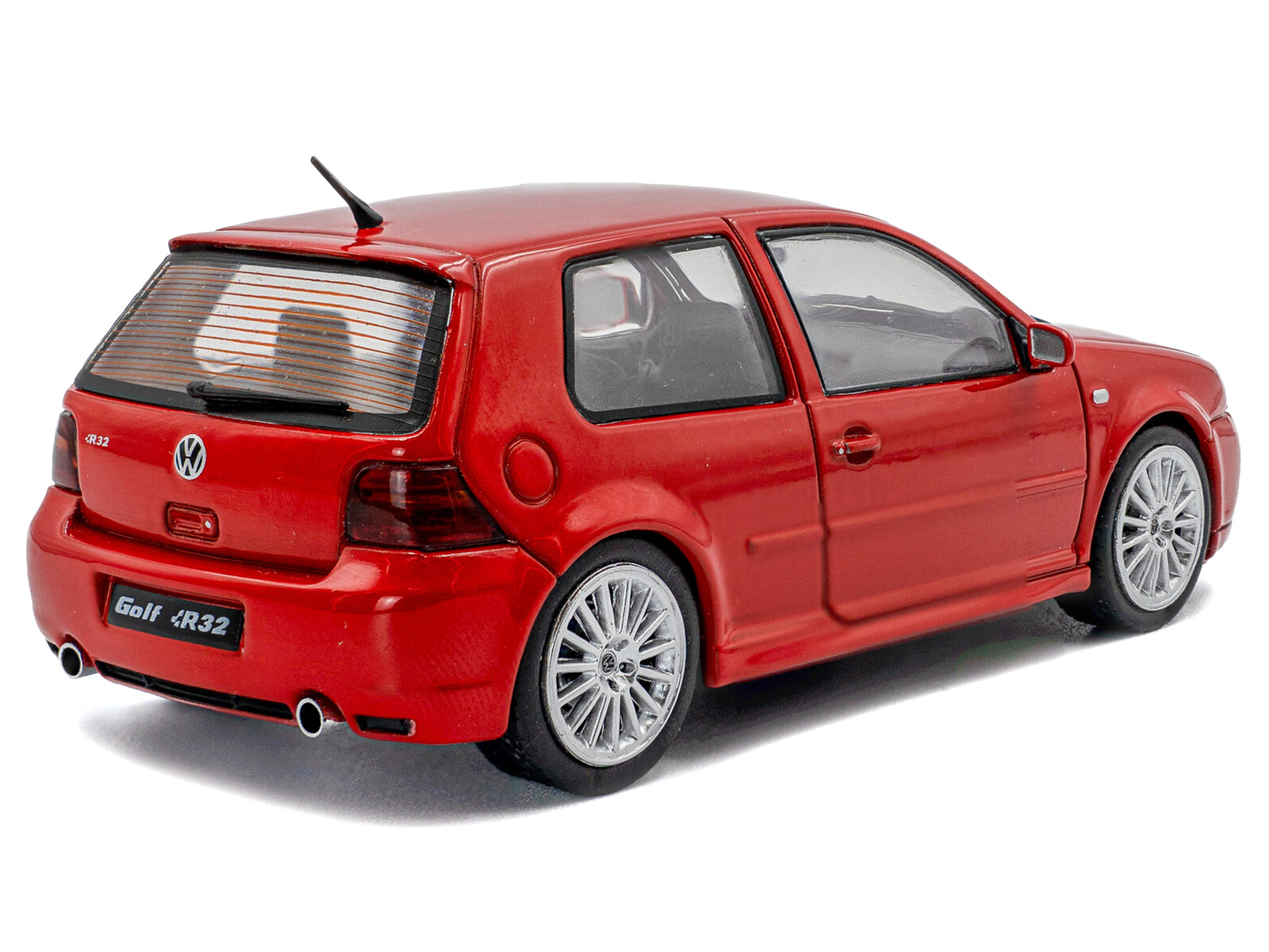 Red Volkswagen Golf R32 model car