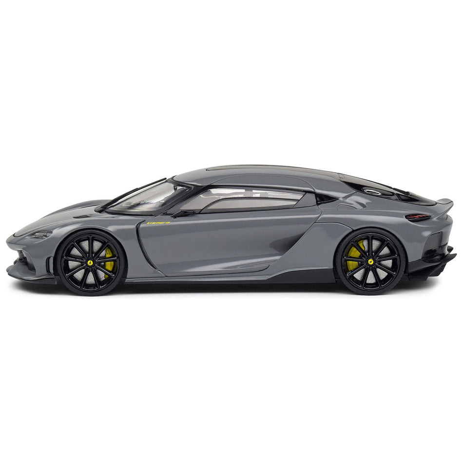 2021 Koenigsegg Gemera Hybrid 2+2 Coupe Gray 1/43 Diecast Model Car by Solido