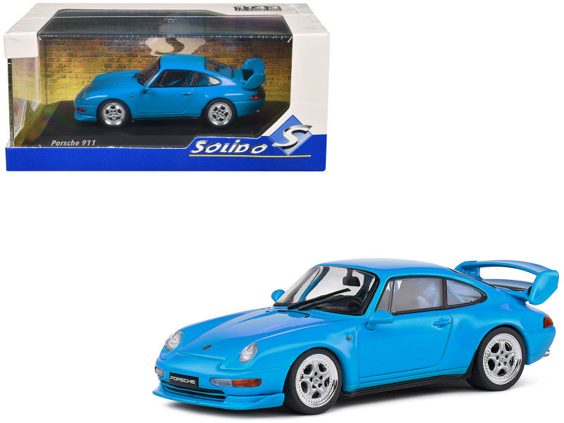 Porsche 993 RS Clubsport Blue 1/43 Diecast Model Car by Solido