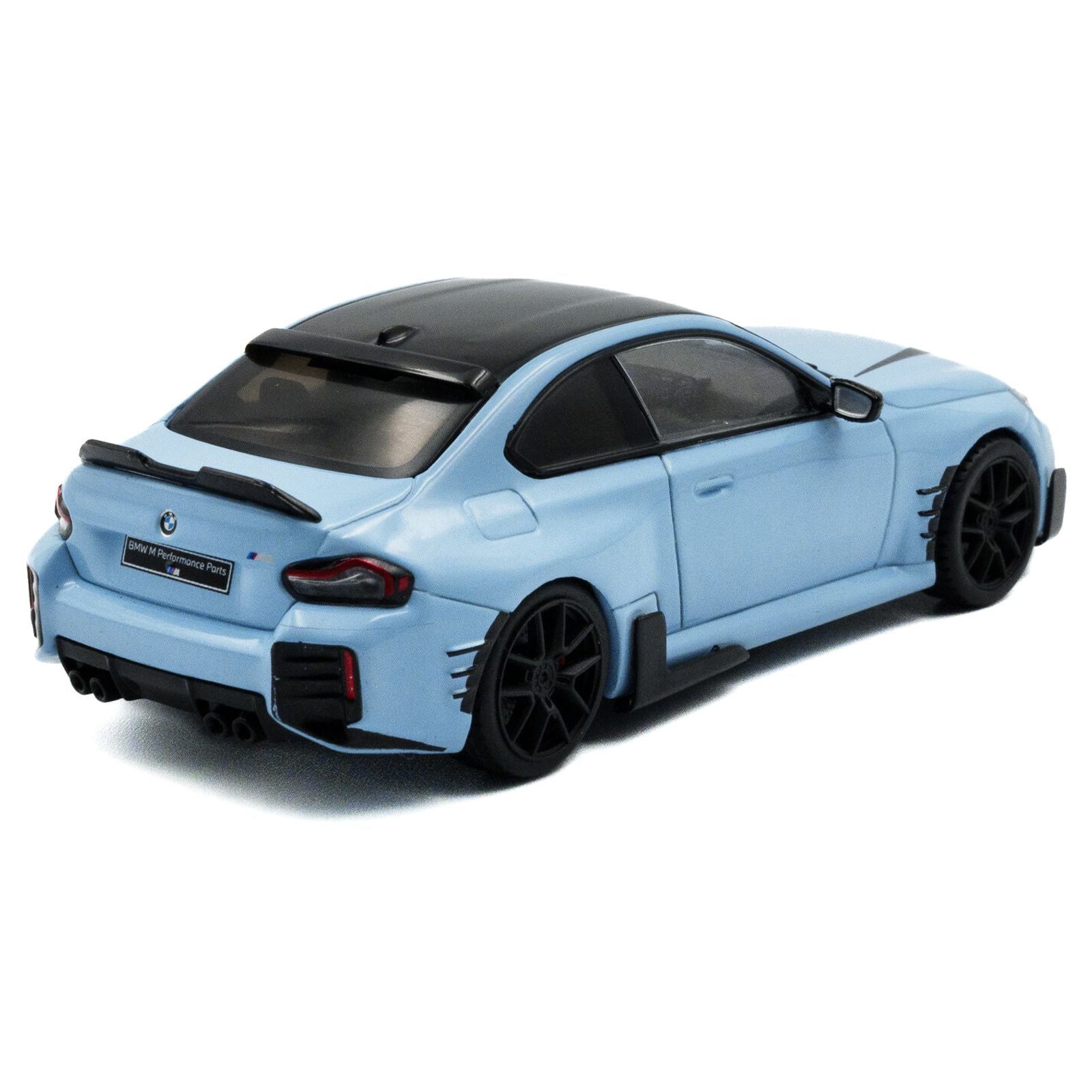 2023 BMW M2 M Performance Zandvoort Blue 1/43 Diecast Model