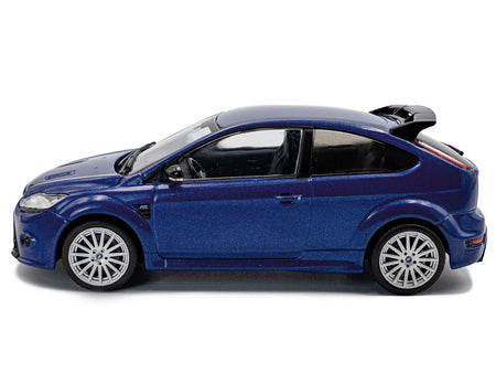 Blue Ford Focus RS model car