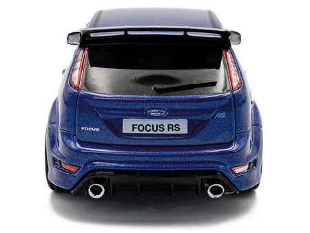 Blue Ford Focus RS rear view