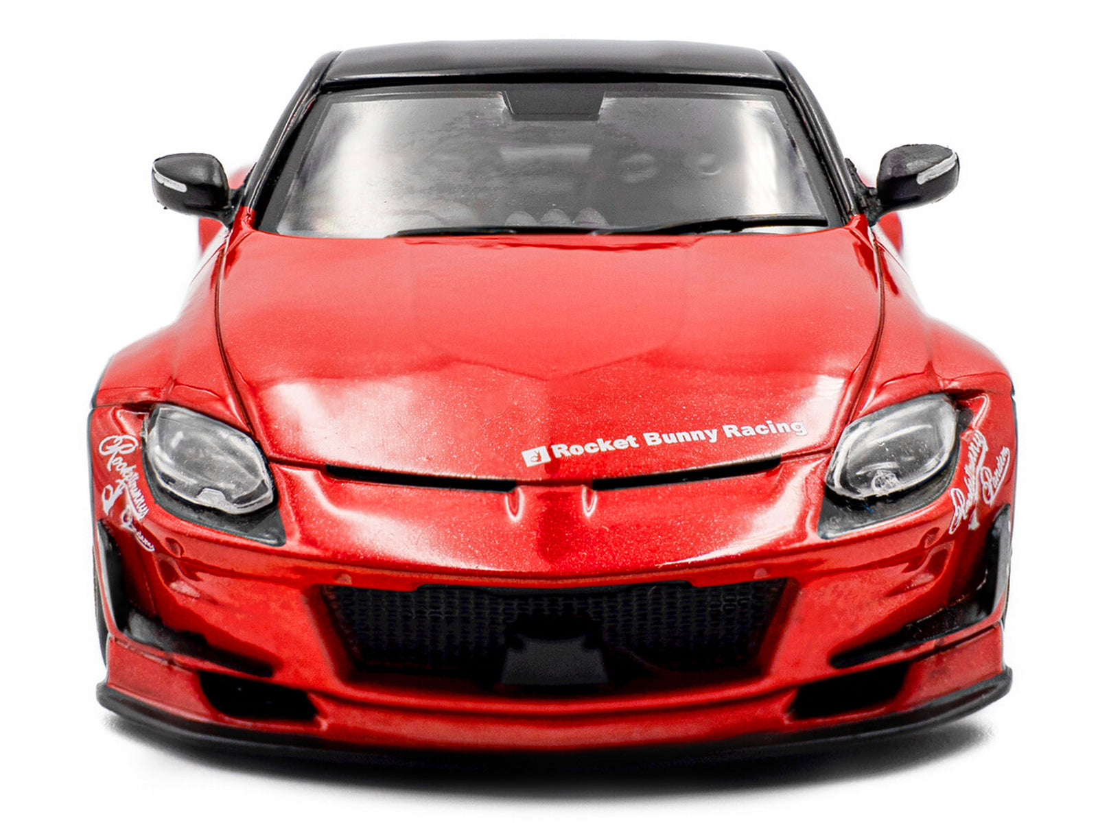 Red Rocket Bunny Racing car front view