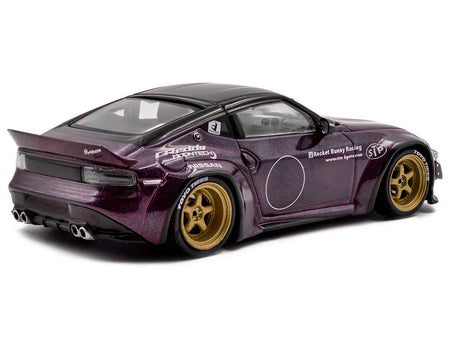 Purple Nissan Z model car S4315502-3__01616