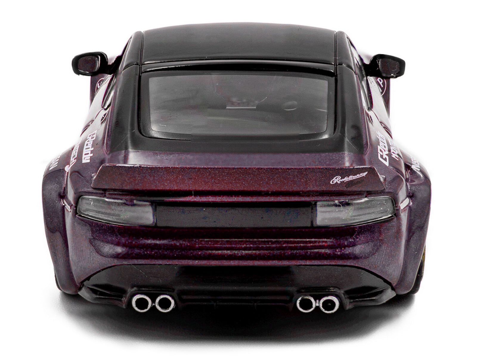 S4315502-5__72032 Purple sports car rear view