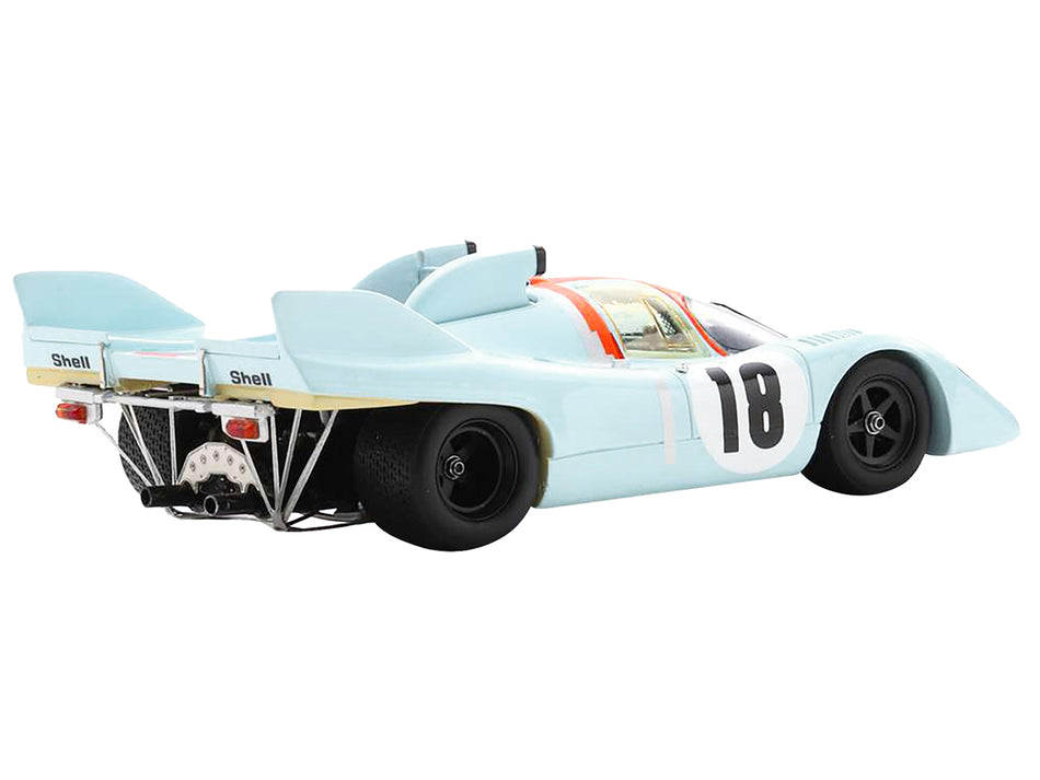 Porsche 917K RHD (Right Hand Drive) Jackie Oliver "Gulf Oil" Le Mans Test Car (1971) 1/43 Model Car by Spark