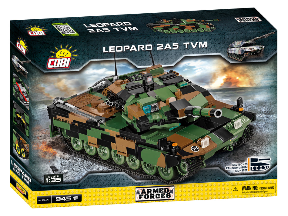 Cobi 945pcs Armed Forces Leopard 2A5 TVM