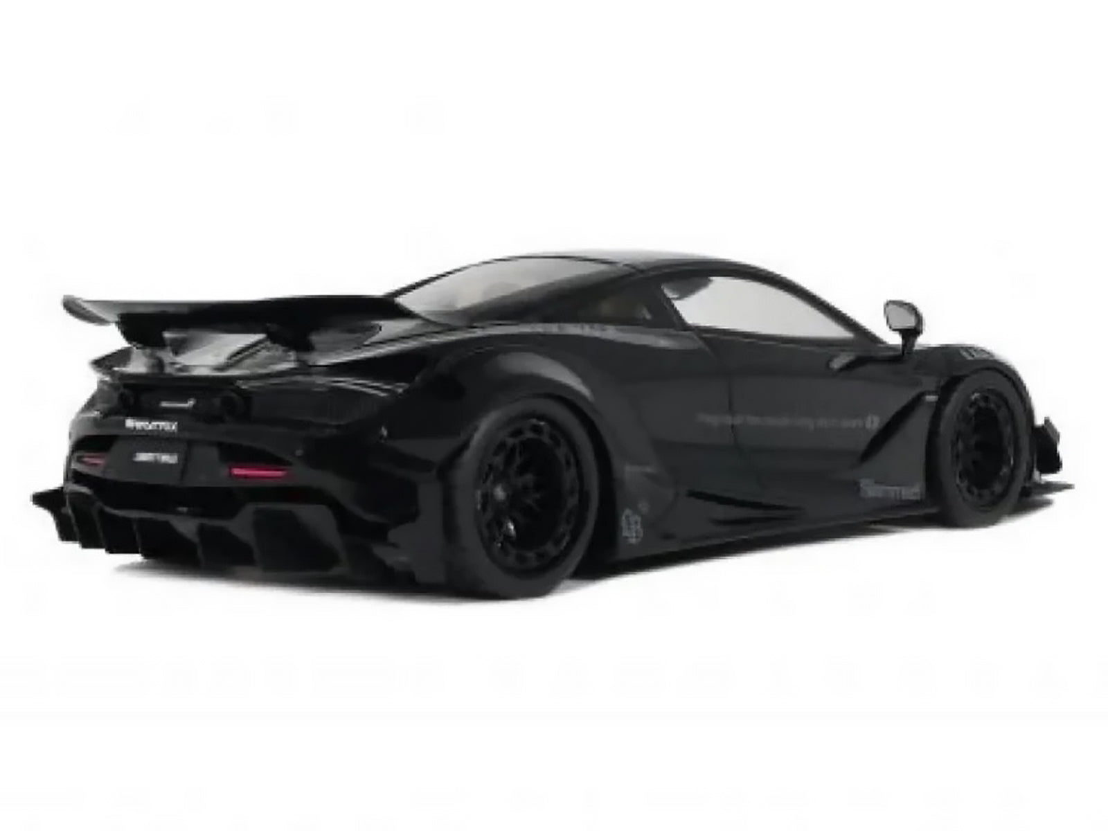 Black McLaren sports car on Instagram