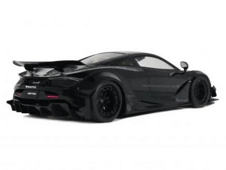 Black McLaren sports car on Instagram