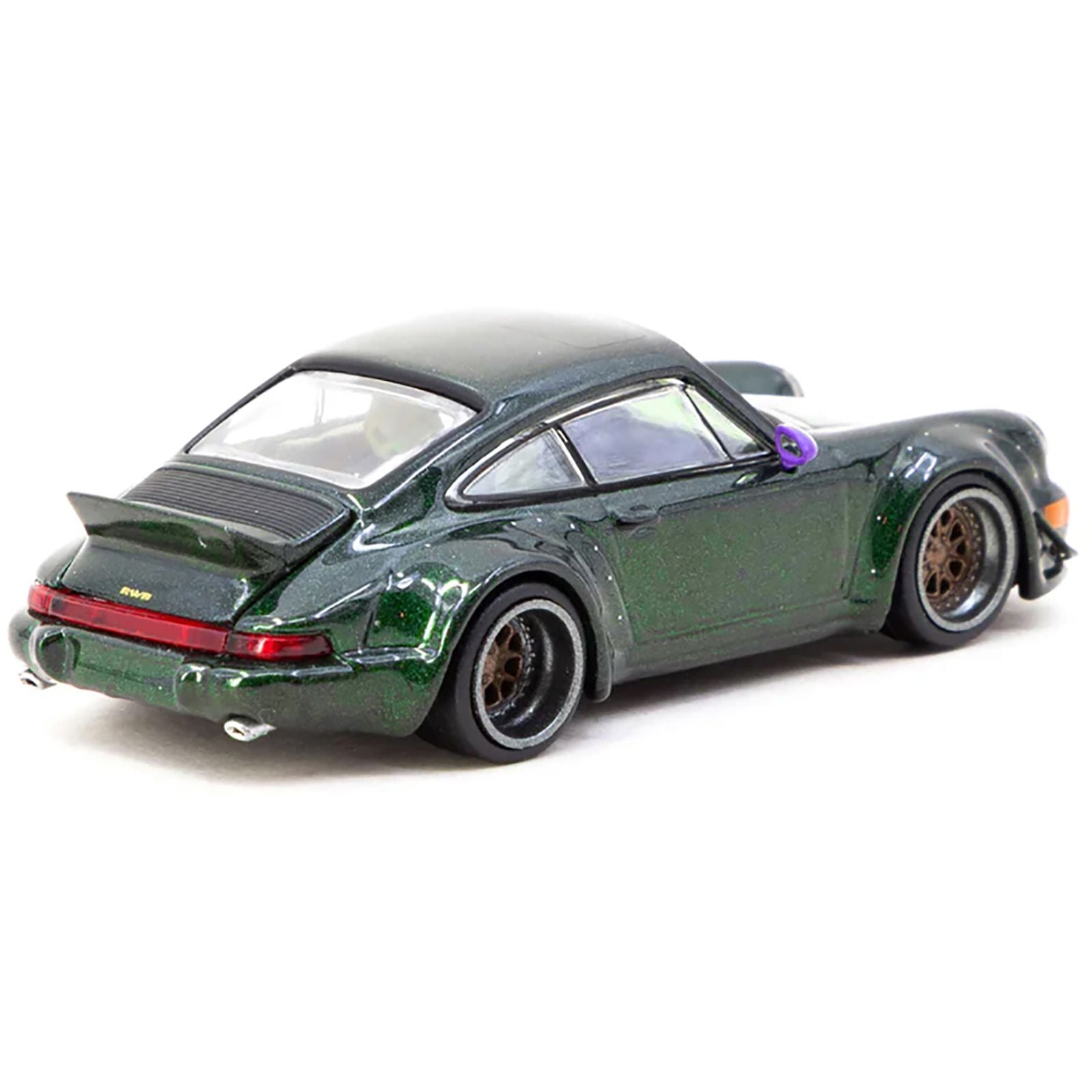 Green Porsche 911 model car
