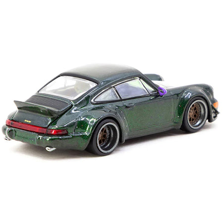 Green Porsche 911 model car