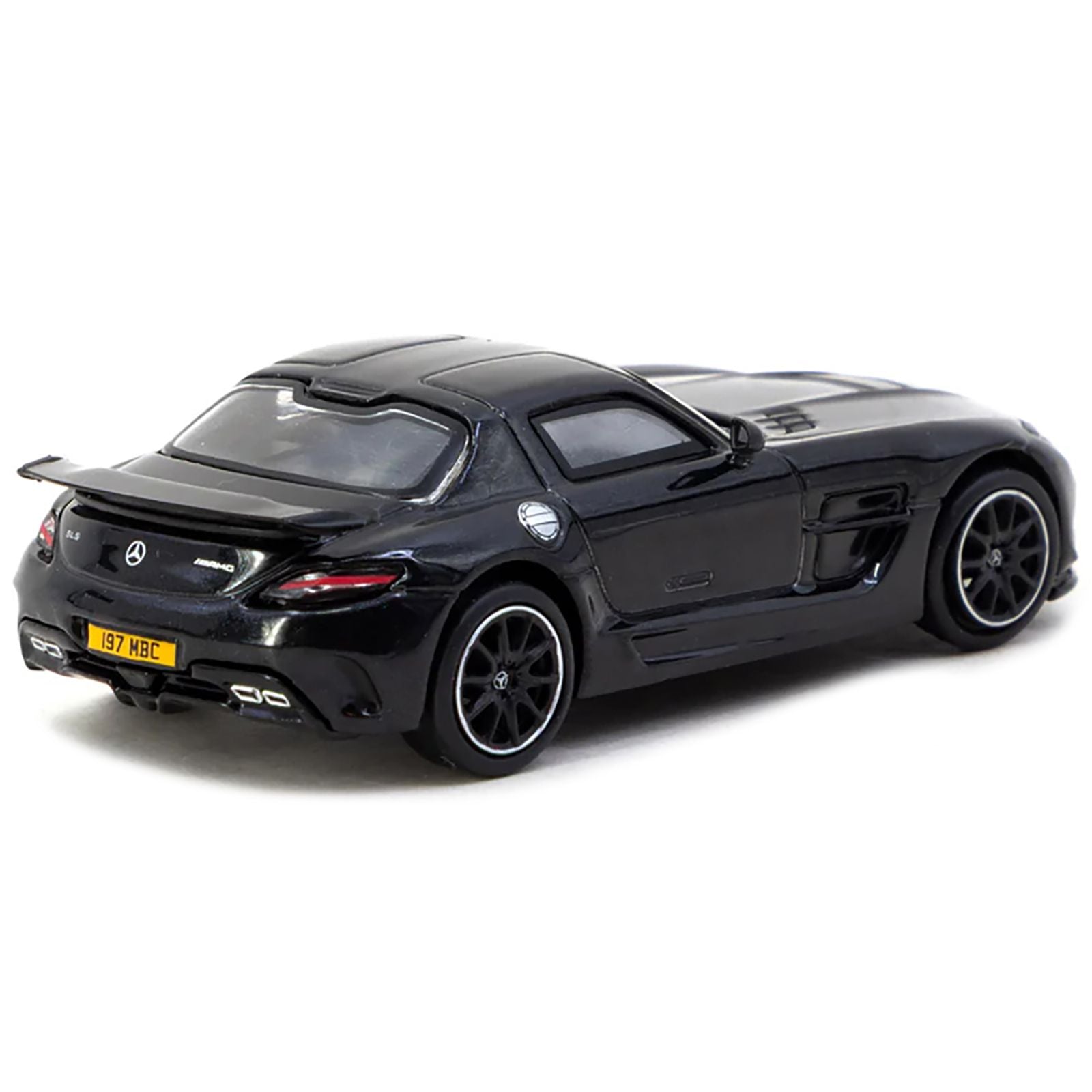Black T64G-027-BK-2 model car, rear view