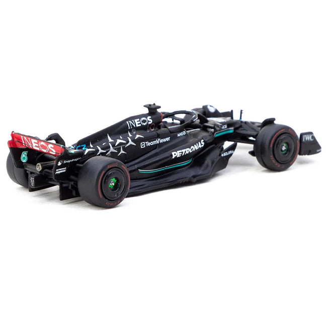 Mercedes-AMG F1 W14 E Performance #63 George Russell 3rd Place Formula One F1 "Spanish GP" (2023) "Global64" Series 1/64 Diecast Model Car by Tarmac Works