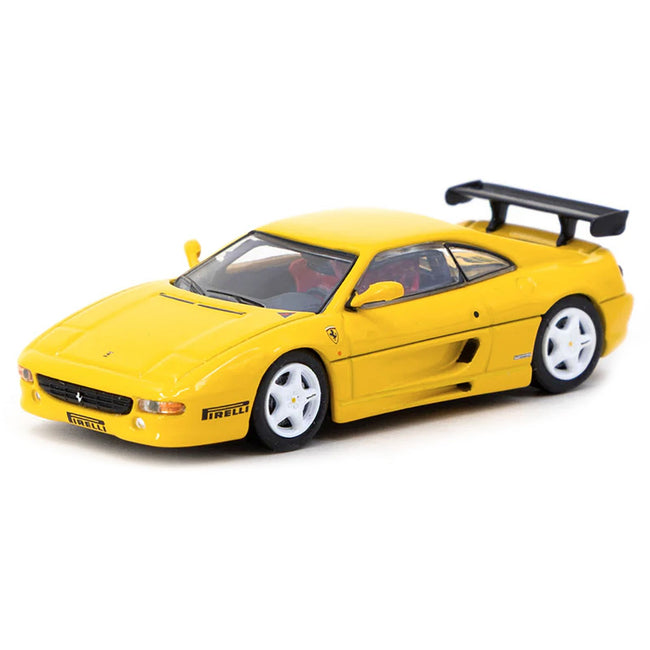 Ferrari F355 Challenge Yellow "Road64" Series 1/64 Diecast Model Car by Tarmac Works