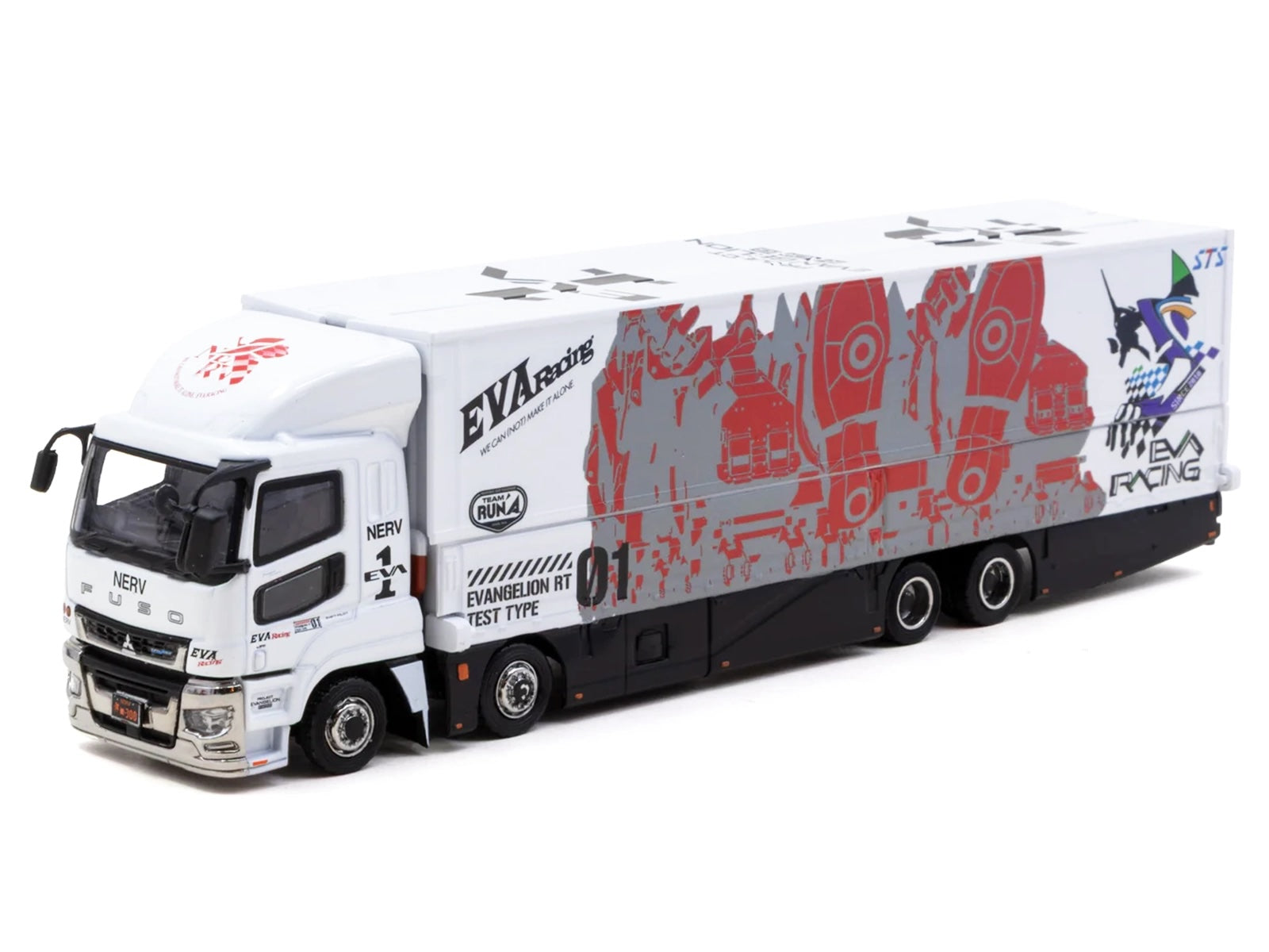 Mitsubishi Fuso Super Great Truck with Transporter 