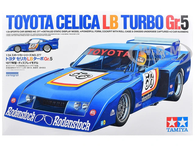 Tamiya 1/24 Toyota Celica LB Turbo Gr.5 Model Kit