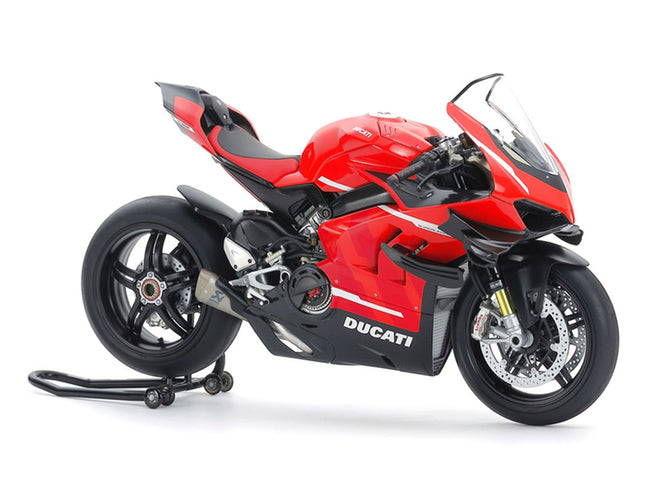 Tamiya Ducati Superleggera V4 with Racing Kit 1/12 Scale Model Motorcycle Kit