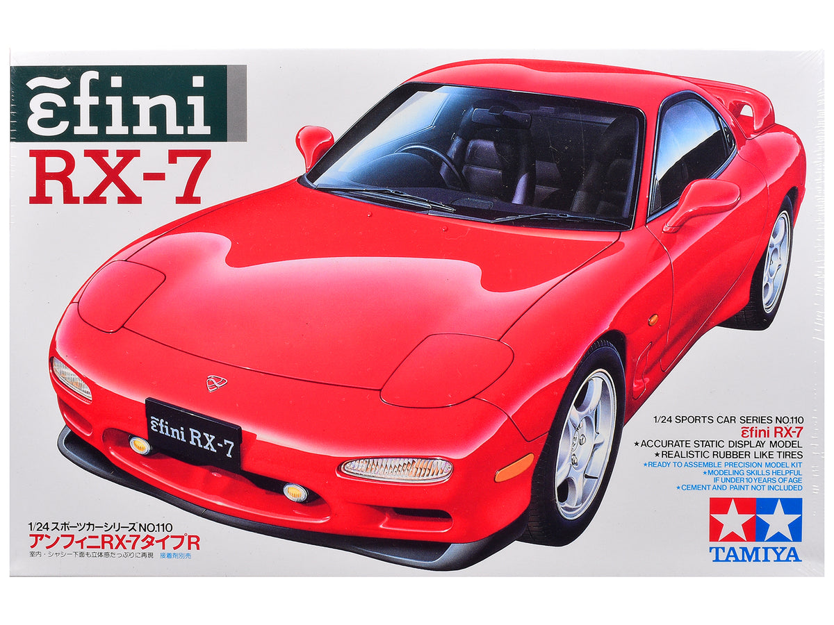Model Kit Mazda Efini RX-7 1/24 Scale Model by Tamiya