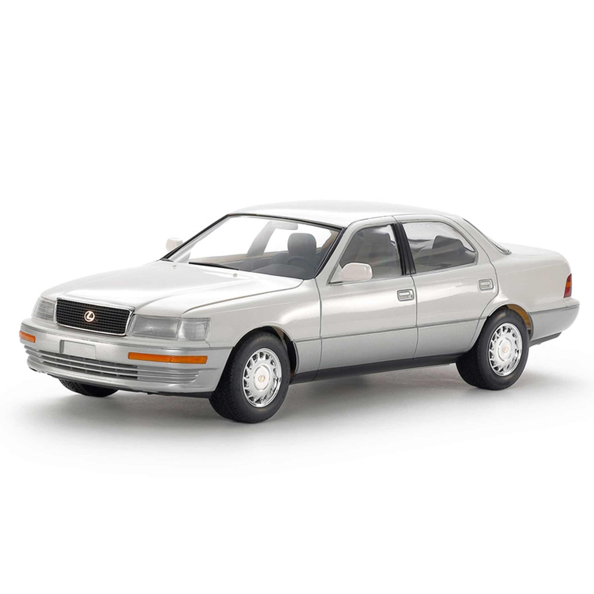 Silver Lexus LS 400 model car TAM24114