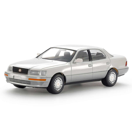 Silver Lexus LS 400 model car TAM24114