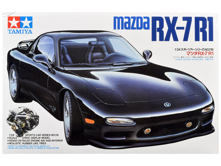 Model Kit Mazda RX-7 R1 1/24 Scale Model by Tamiya
