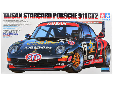 Model Kit Porsche 911 GT2 "Taisan Starcard" 1/24 Scale Model by Tamiya