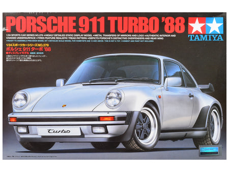 Model Kit 1988 Porsche 911 Turbo 1/24 Scale Model by Tamiya