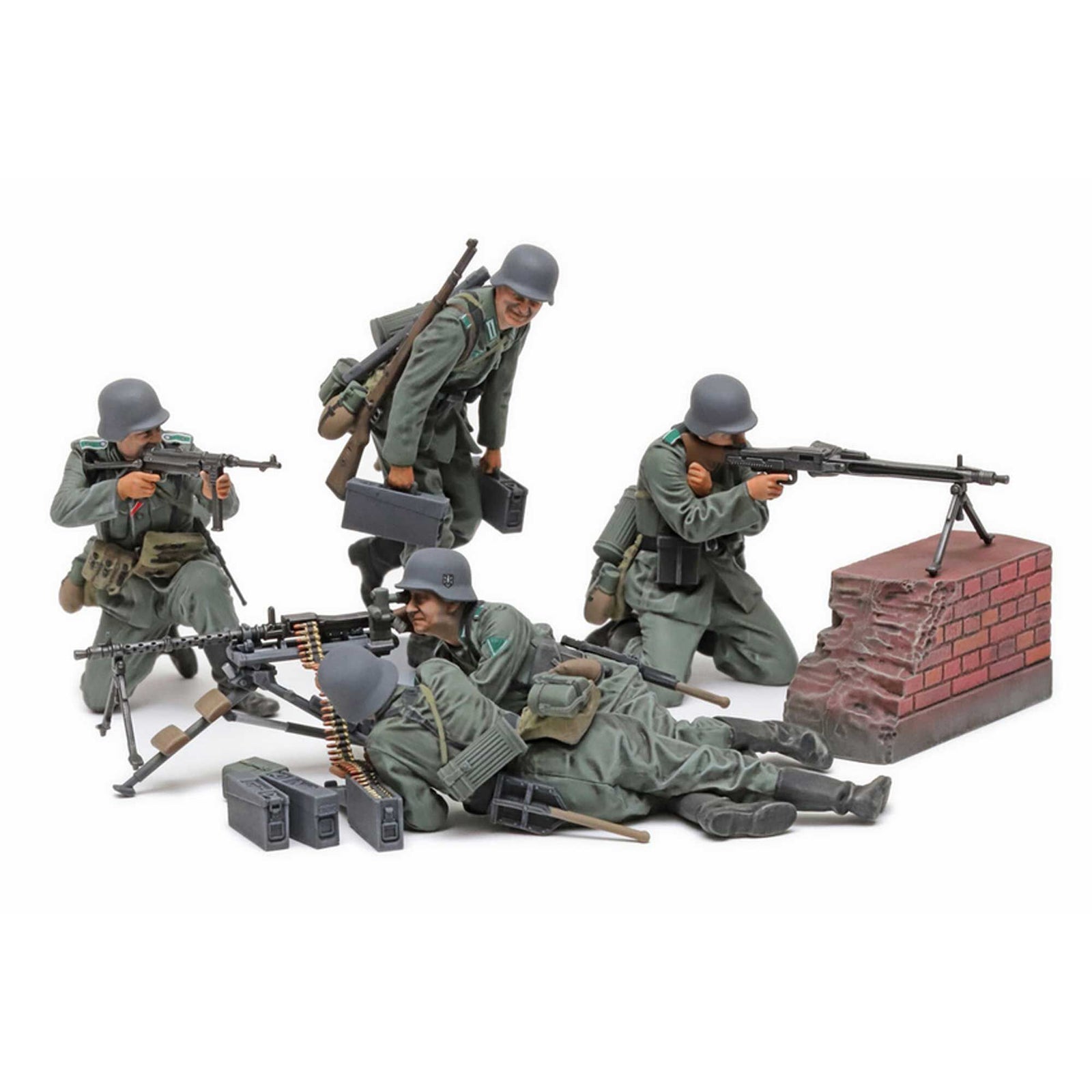 German soldiers with machine guns, TAM35386_A0_4KQ63HWR
