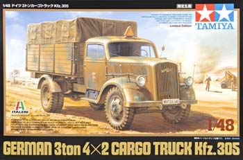 German 3-ton 4x2 Cargo Truck Kfz. 305 Plastic Model Kit, TAM89782