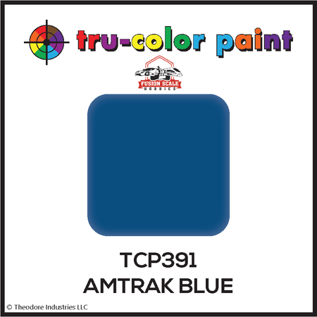 Tru-Color AMTRAK PHASE V BLUE  