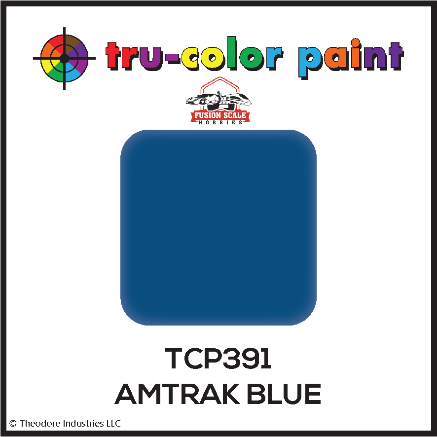 Tru-Color AMTRAK PHASE V BLUE  