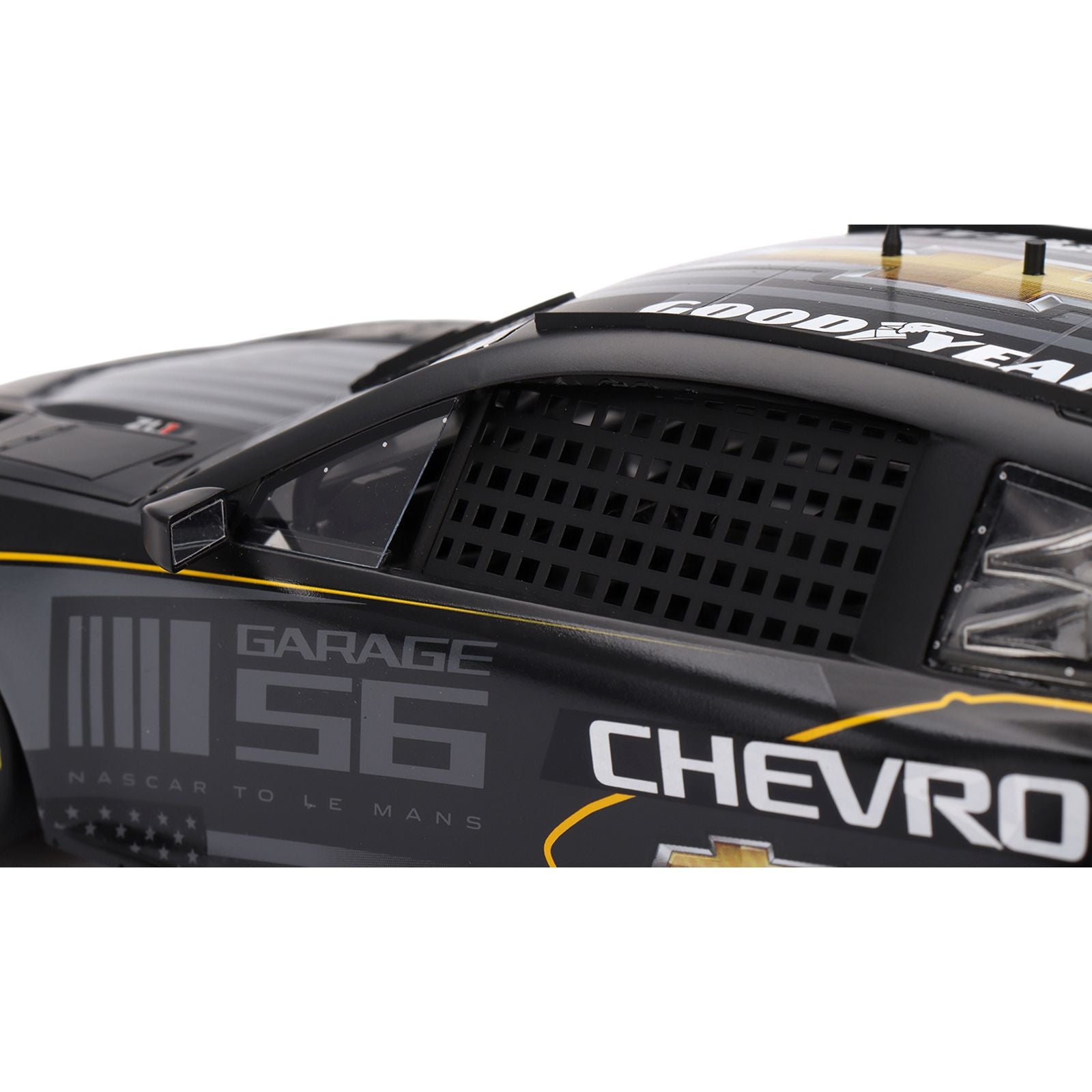 Garage 56 Chevy NASCAR race car detail