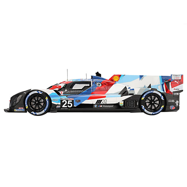 BMW M Hybrid V8 GTP #25 Connor De Phillippi - Maxime Martin - Rene Rast - Nick Yelloly "BMW M Team RLL" "24 Hours of Daytona" (2024) 1/18 Model Car by Top Speed