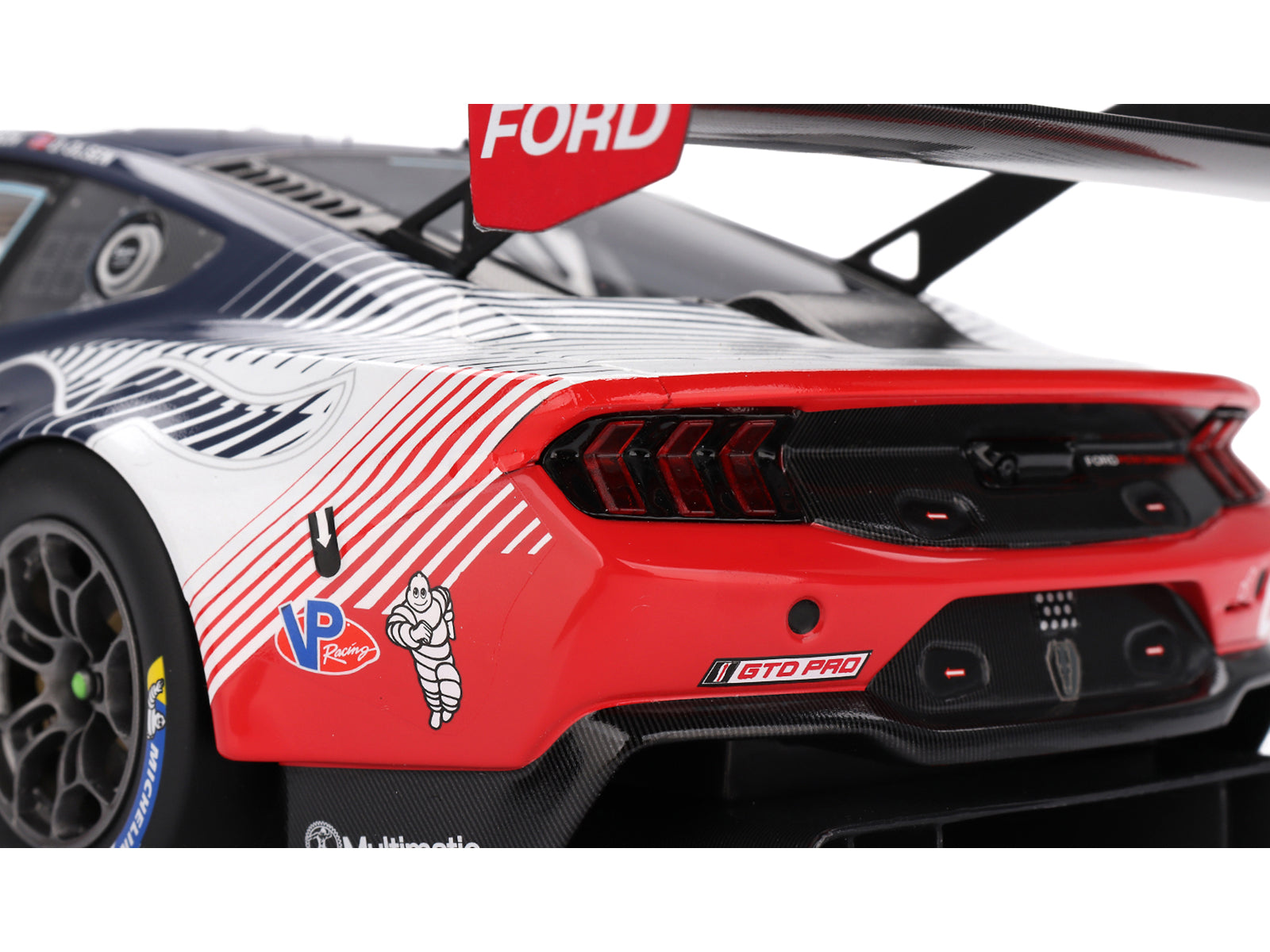 Ford GT racing car rear detail