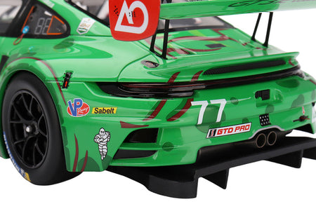 Porsche 911 GT3 R (992) #77 Klaus Bachler - Laurin Heinrich - Alessio Picariello "AO Racing - Rexy" IMSA "24 Hours of Daytona" (2025) 1/18 Model Car by Top Speed