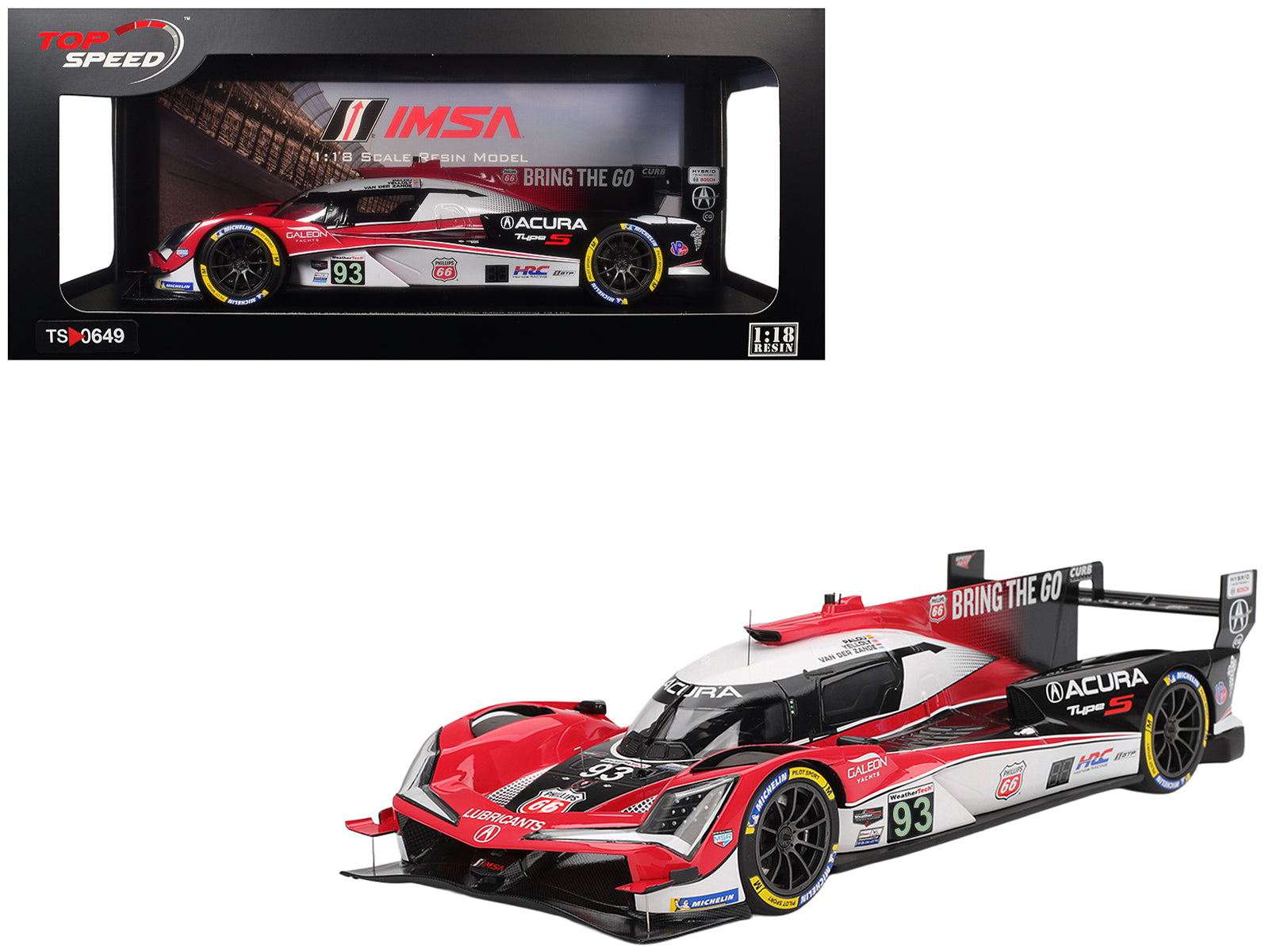 Acura ARX-06 GTP #10 Filipe Albuquerque - Marcus Ericsson - Brendon