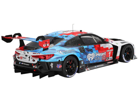 BMW M4 GT3 EVO #1 Connor De Phillippi - Madison Snow - Neil Verhagen - Kelvin van der Linde "Paul Miller Racing" IMSA "24 Hours of Daytona" (2025) 1/18 Model Car by Top Speed