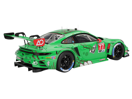 Green Porsche 911 GT3 Race Car TS0684-5__13446