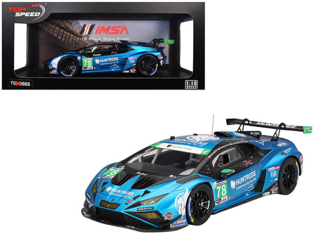 Lamborghini Huracan GT3 EVO2 #78 Mario Farnbacher - Misha Goikhberg - Parker Kligerman - Franck Perera "Forte Racing" IMSA "24 Hours of Daytona" (2025) 1/18 Model Car by Top Speed