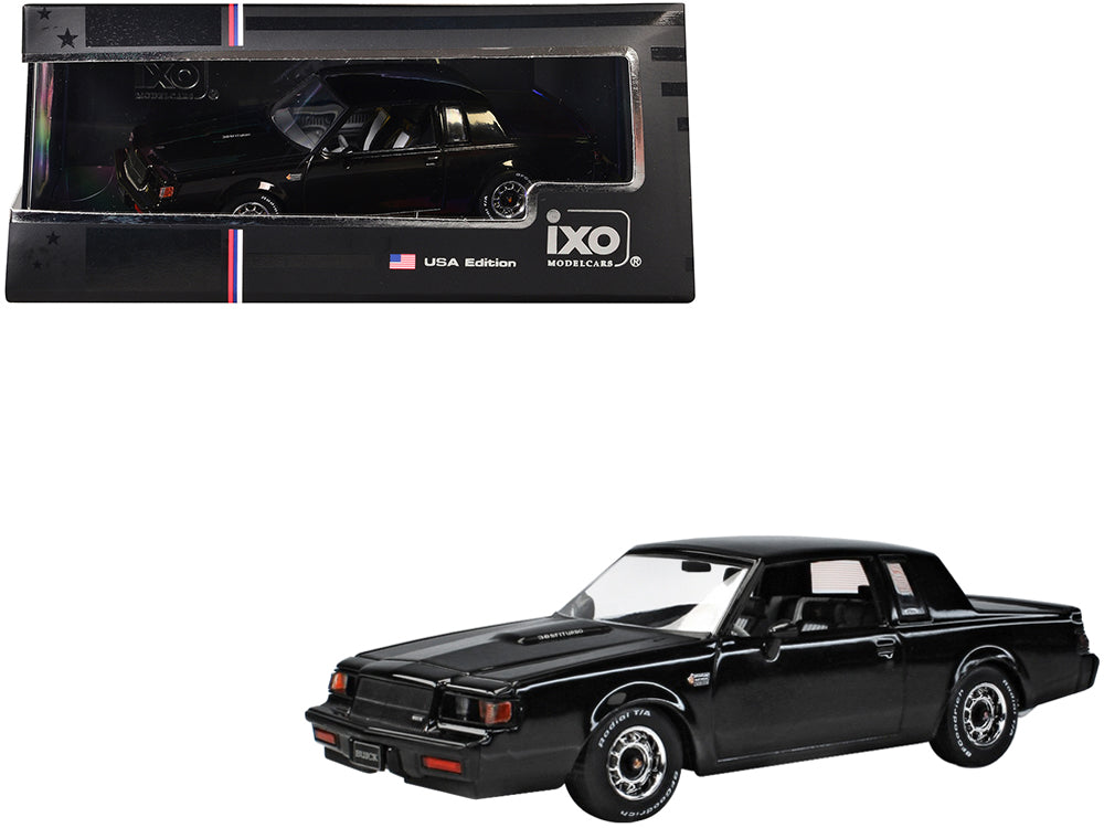 1987 Buick Grand National Black 1/43 Diecast Model by IXO Models