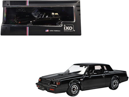 1987 Buick Grand National Black 1/43 Diecast Model by IXO Models