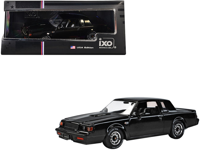 1987 Buick Grand National Black 1/43 Diecast Model by IXO Models
