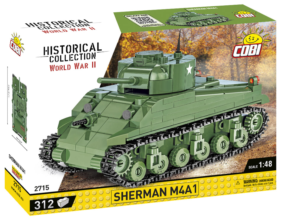 Cobi 310 pcs HC WWII Sherman M4A1