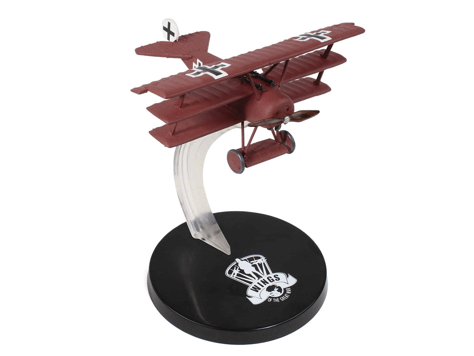 Fokker Dr.I Fighter Aircraft "Red Baron World War I" German Air Combat Forces 1/72 Model Airplane by Wings of the Great War